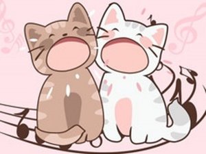 Duet Cats Cute Cat Music New Year Online Game