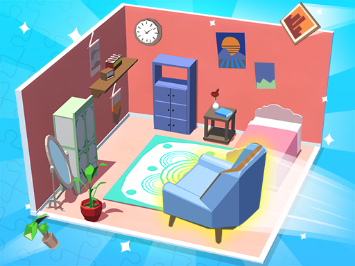Organized Room Layout Puzzle