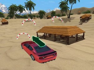 Water Surfing Car Stunt