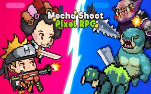 Mecha Shoot Pixel RPG - Action Precision Fighter Online Game